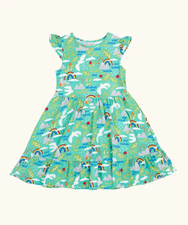 Frugi Olivia Skater Dress - Happy Hikes 1