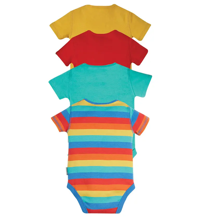 Frugi Over The Rainbow Body - 4 Pack 2