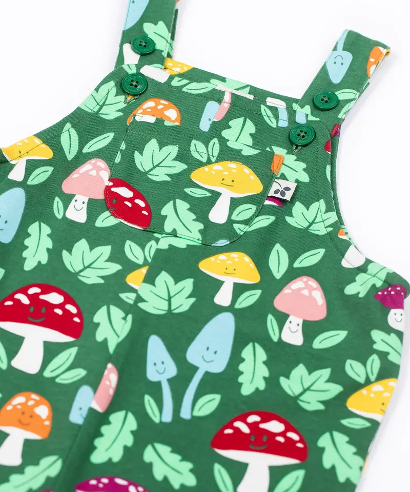 Frugi Parsnip Dungarees - Fun-Guys 2
