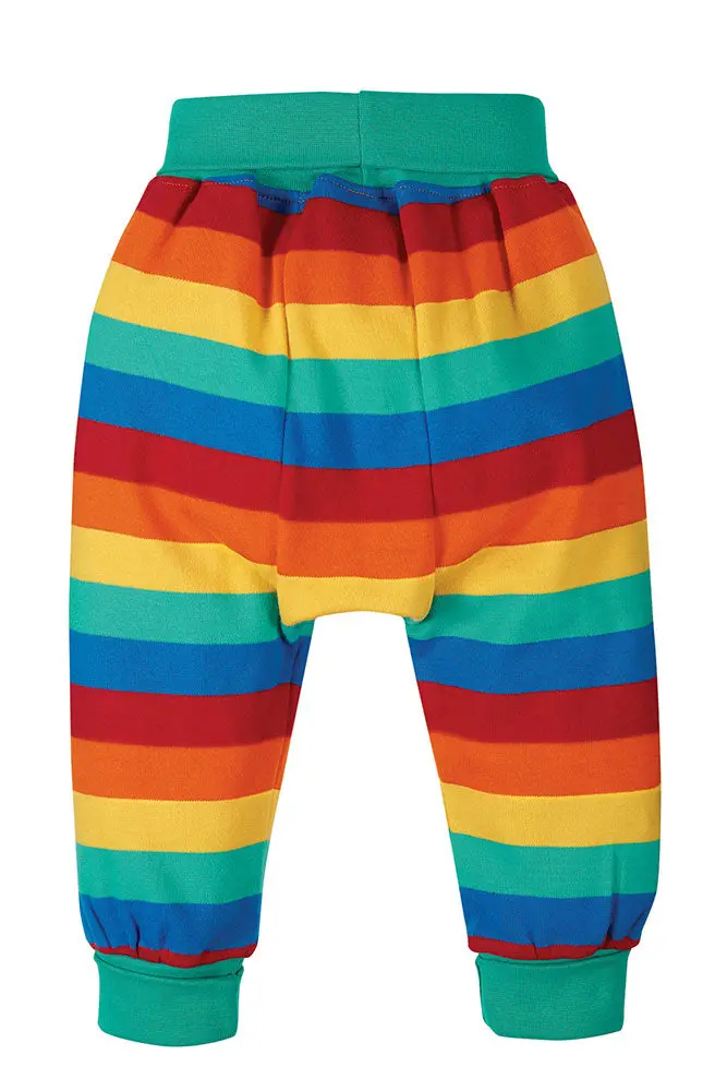 Frugi Parsnip Pants - Rainbow Stripe 2