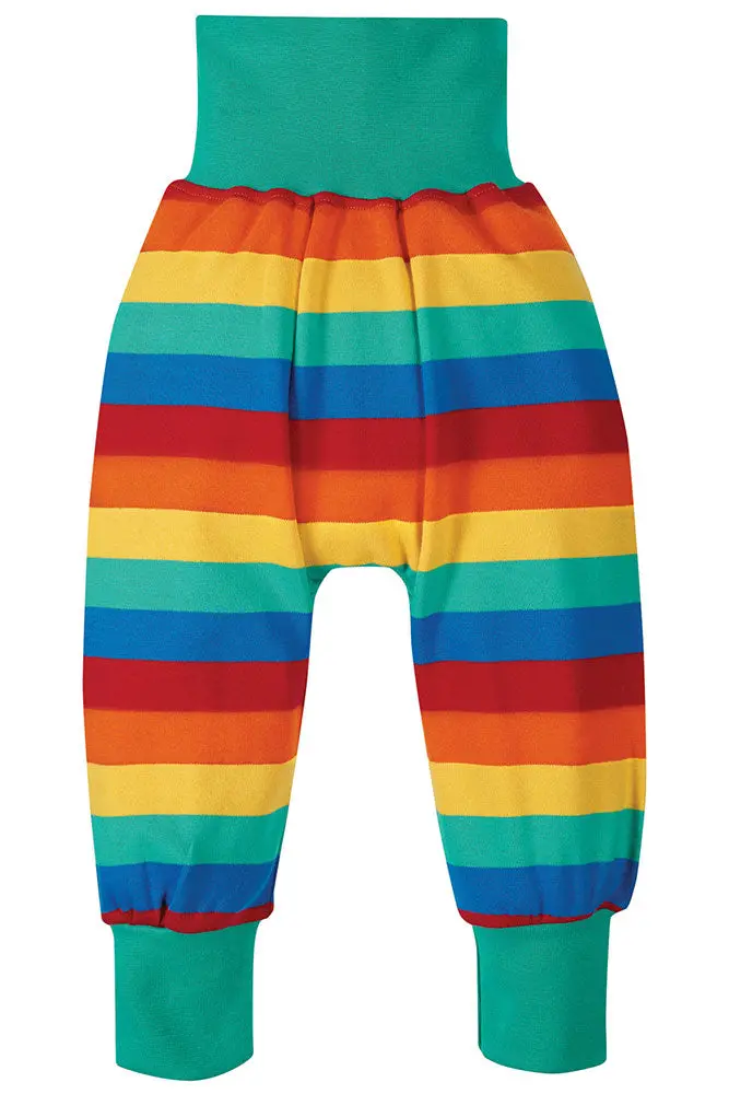 Frugi Parsnip Pants - Rainbow Stripe 3