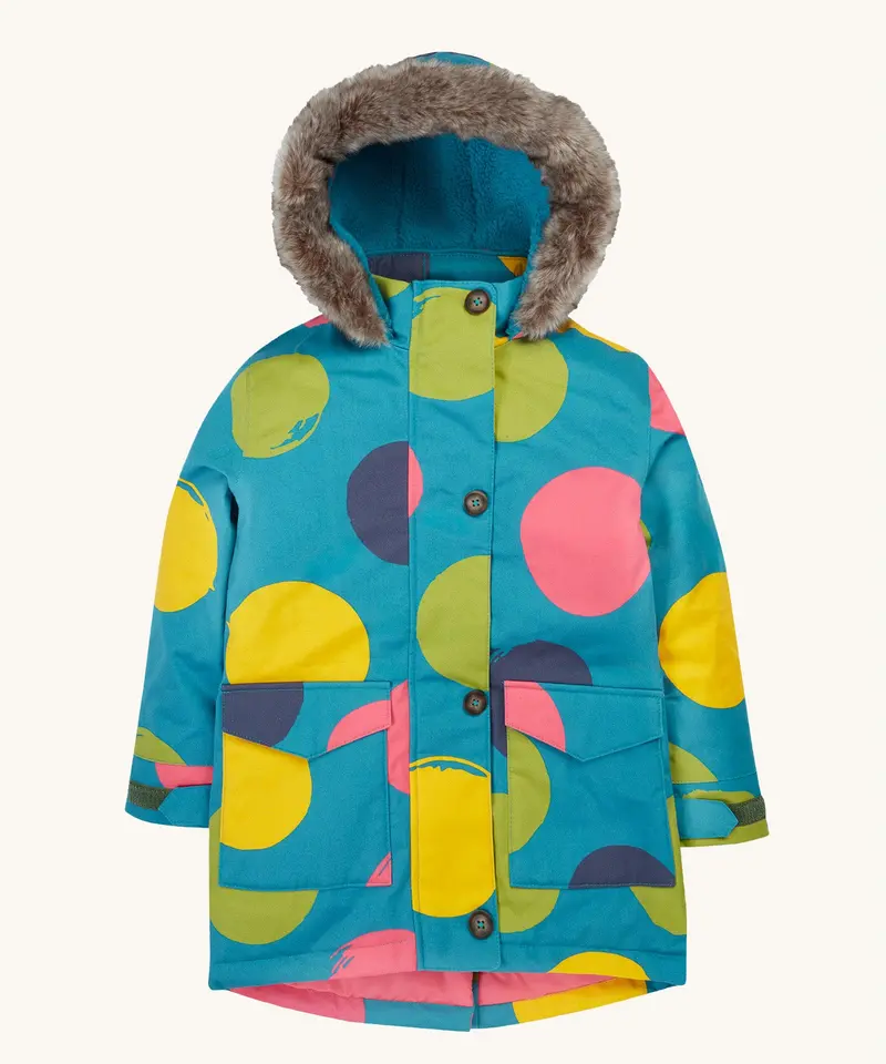 Frugi Penhale Parka Coat - Super Spot 1