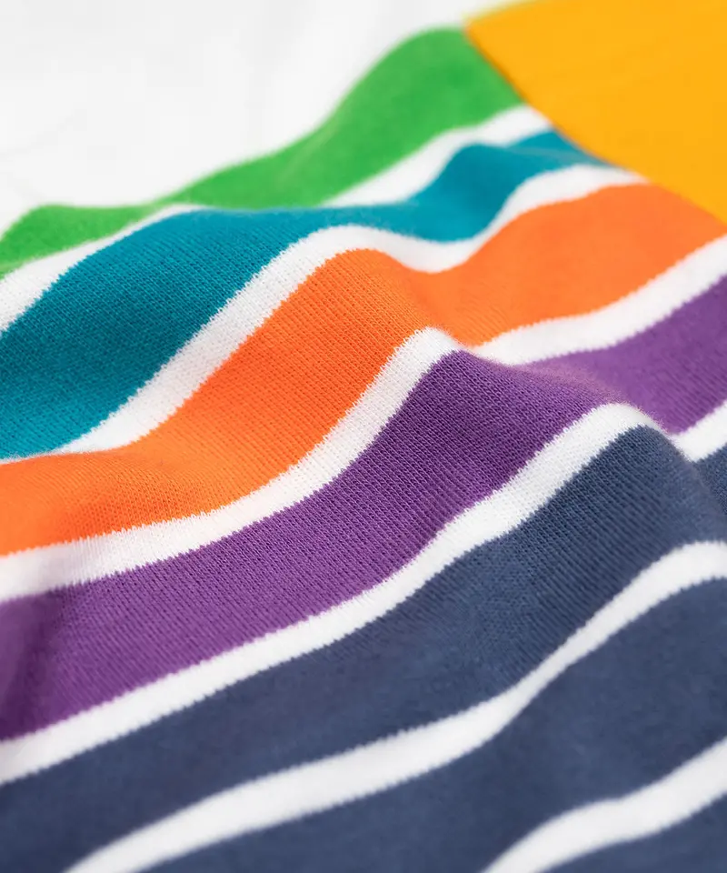 Frugi Piran Pocket Top - Navy Stripe 5