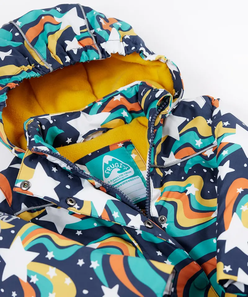 Frugi Playtime Waterproof Coat - Magic Stars 5