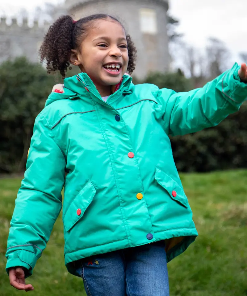 Frugi Rambler 3 In 1 Coat - Dragon / Mushroom 2
