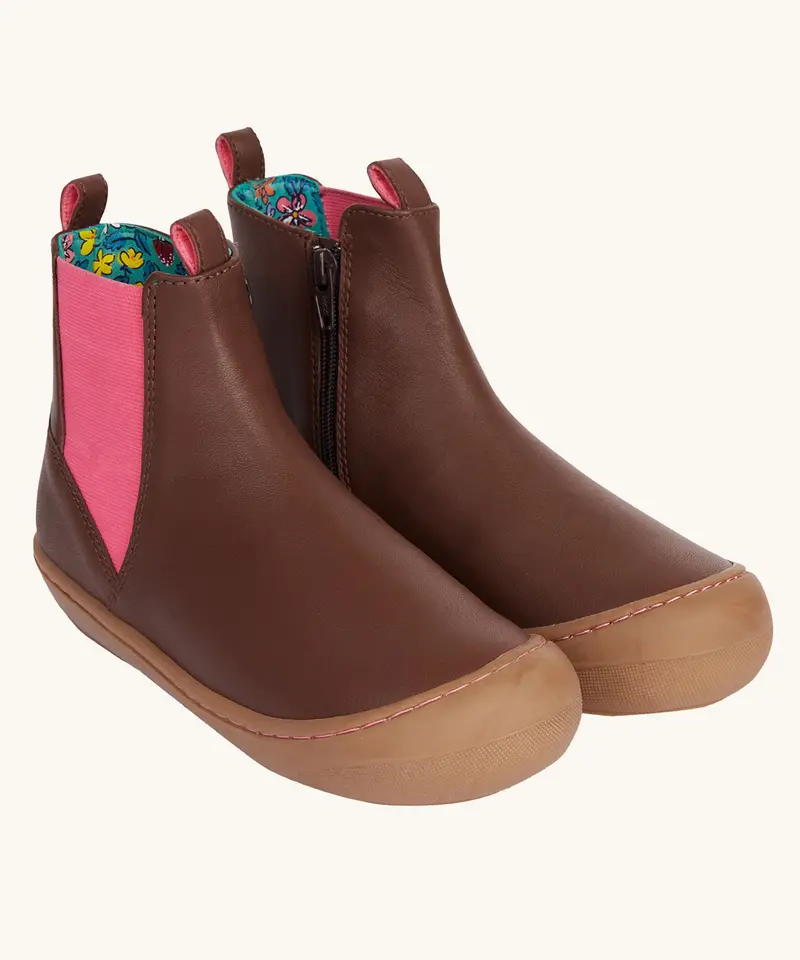 Frugi Ravine Easy On Boot – Brown / Wild Woods 1