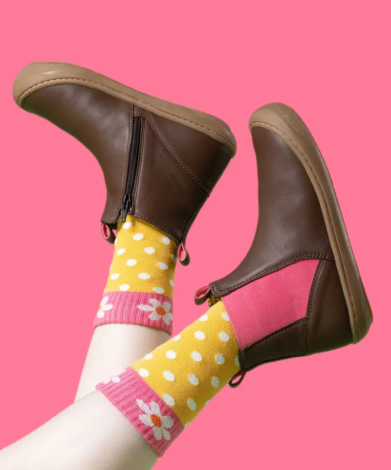 Frugi Ravine Easy On Boot – Brown / Wild Woods 2