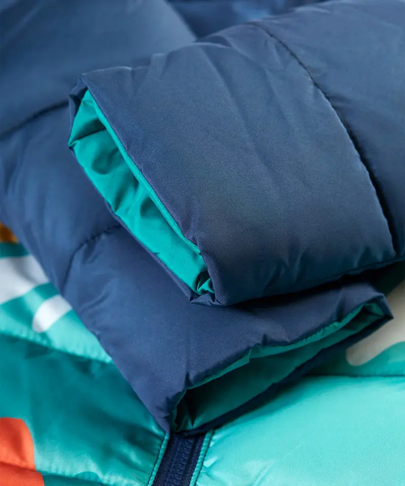 Frugi Reversible Toasty Terrain Jacket - Alpine View 4