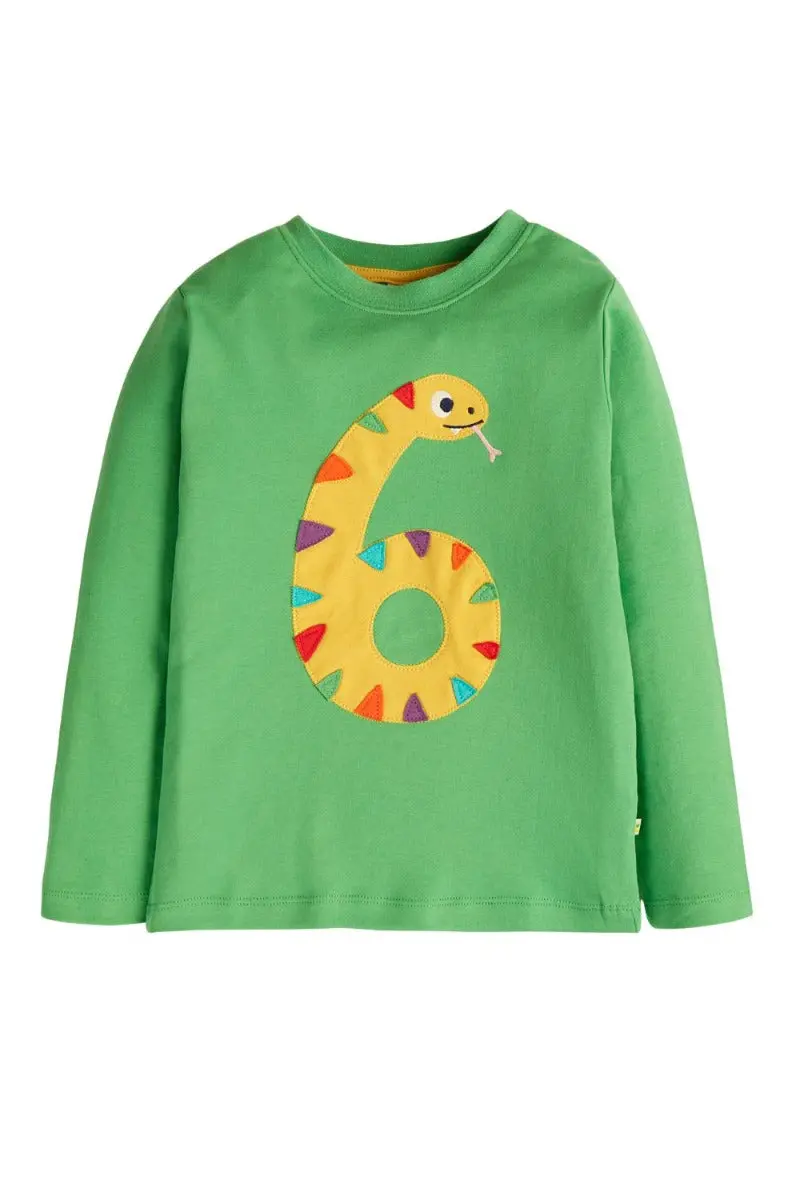 Frugi Snake Magic Number Top 6-7 Years 1