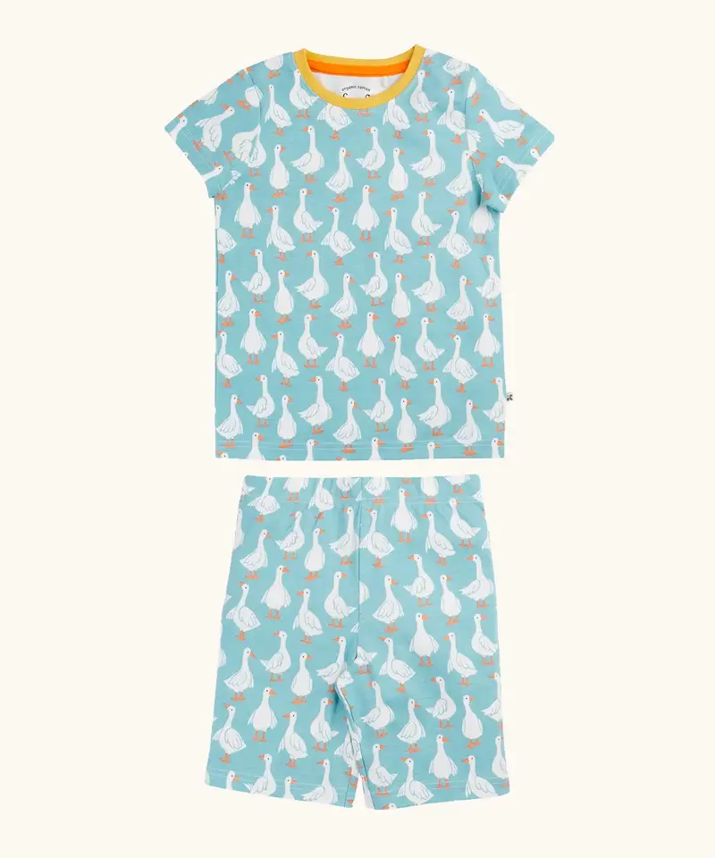 Frugi Snooze Pyjamas - Goose Gaggle 1