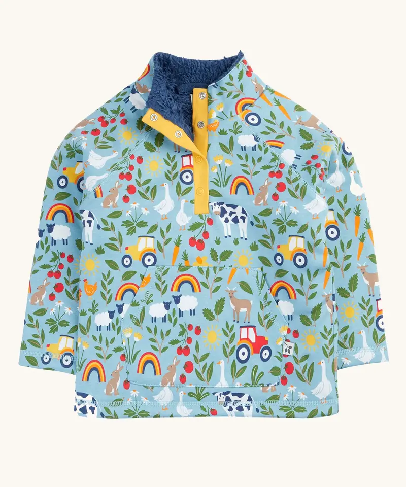 Frugi Snuggle Fleece - On The Farm 1