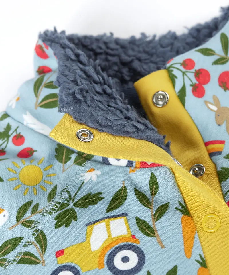 Frugi Snuggle Fleece - On The Farm 2