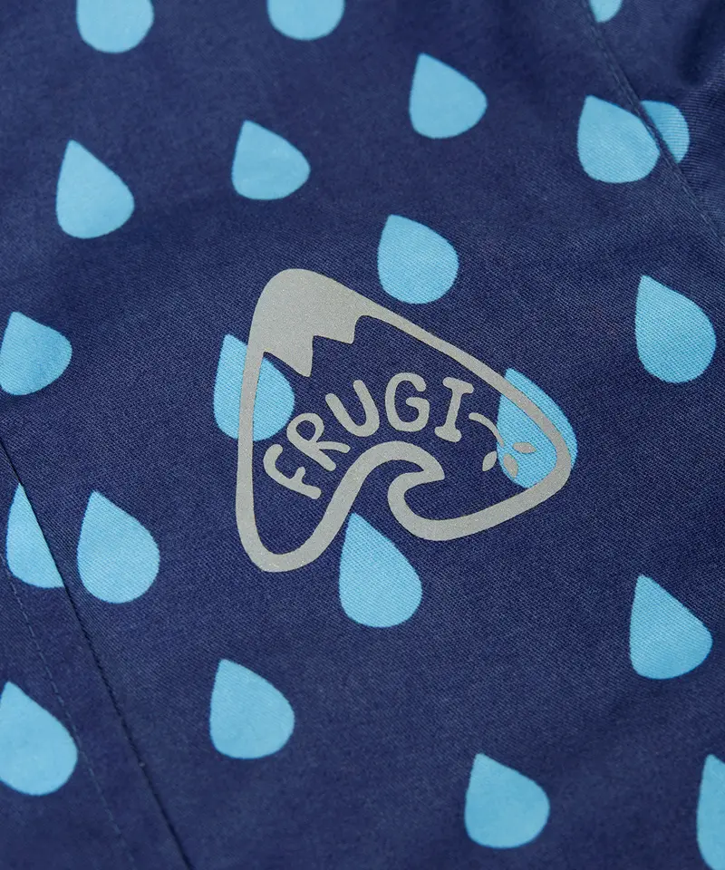 Frugi Sunny Showers Macintosh - Cloudburst 2
