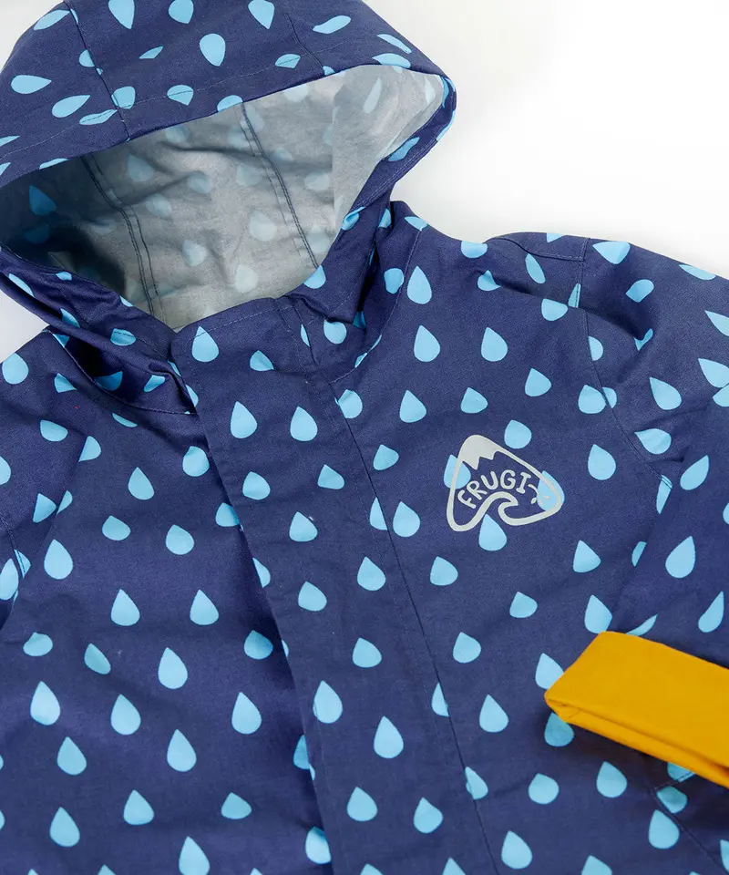 Frugi Sunny Showers Macintosh - Cloudburst 4