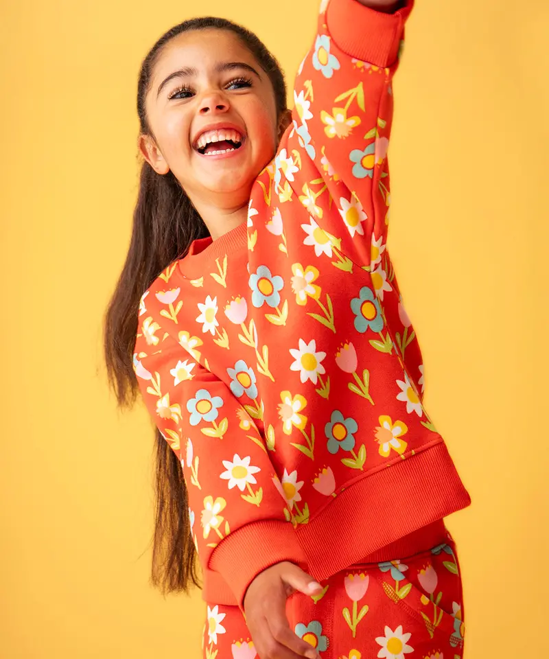 Frugi Superb Sweatshirt - Happiness In Bloom 2