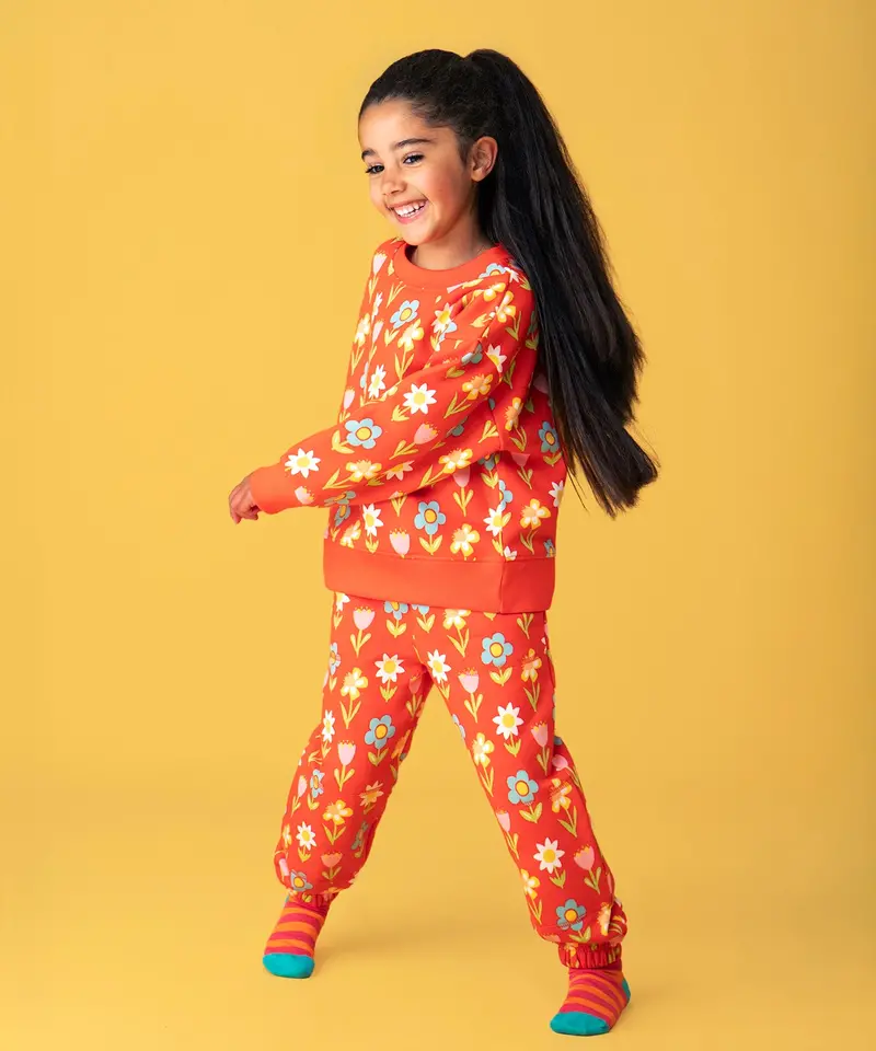 Frugi Superb Sweatshirt - Happiness In Bloom 3