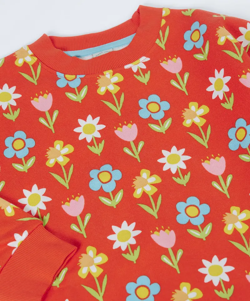 Frugi Superb Sweatshirt - Happiness In Bloom 5