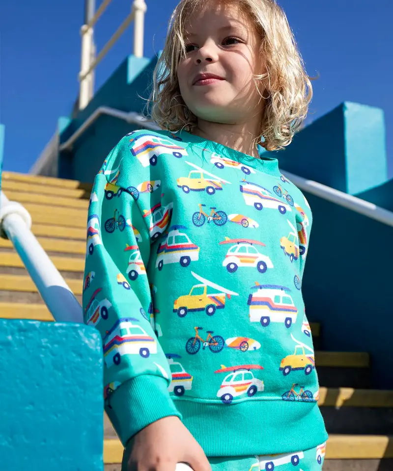 Frugi Superb Sweatshirt - To The Beach 2