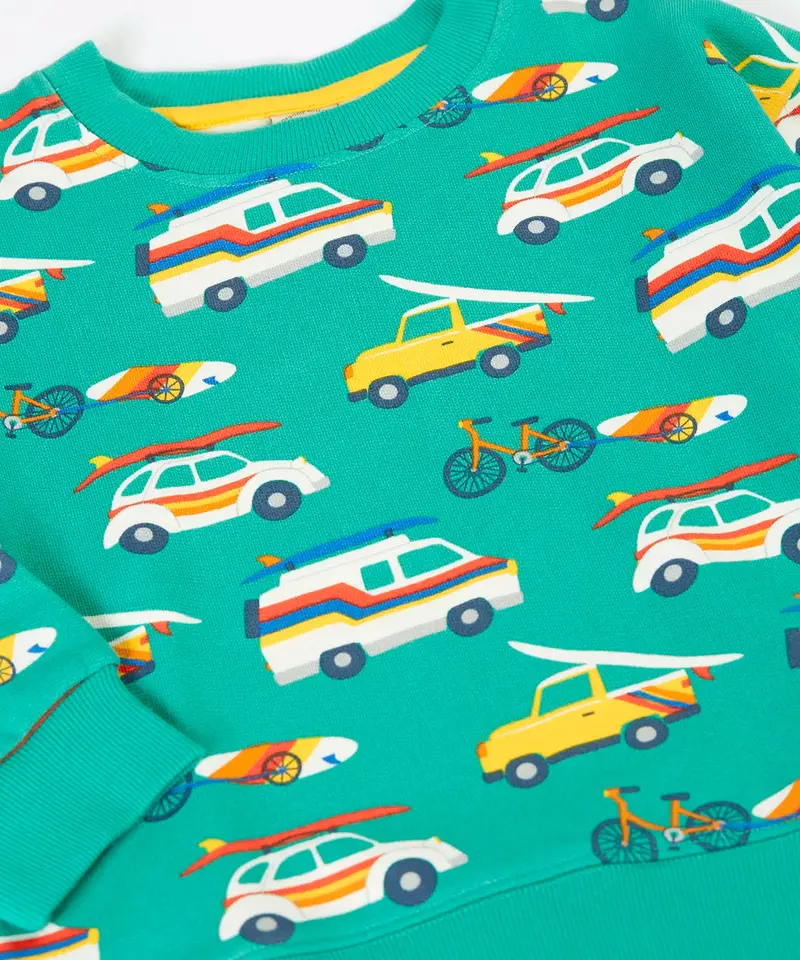 Frugi Superb Sweatshirt - To The Beach 4