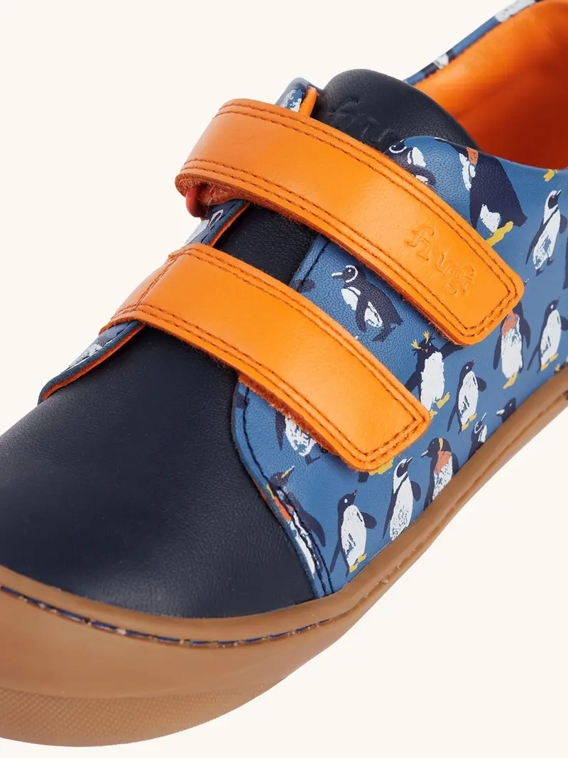 Frugi Tide Low Top Shoes - Penguin Waddle / Navy 5