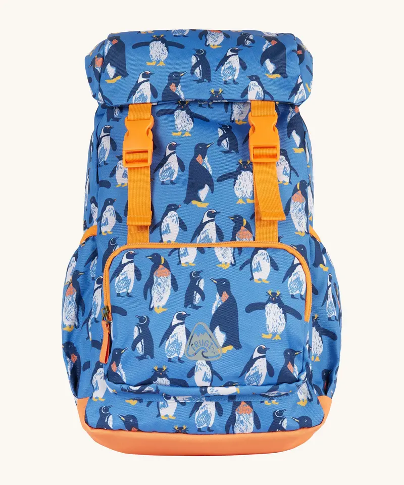 Frugi Trail Blazing Backpack - Penguin Waddle 1