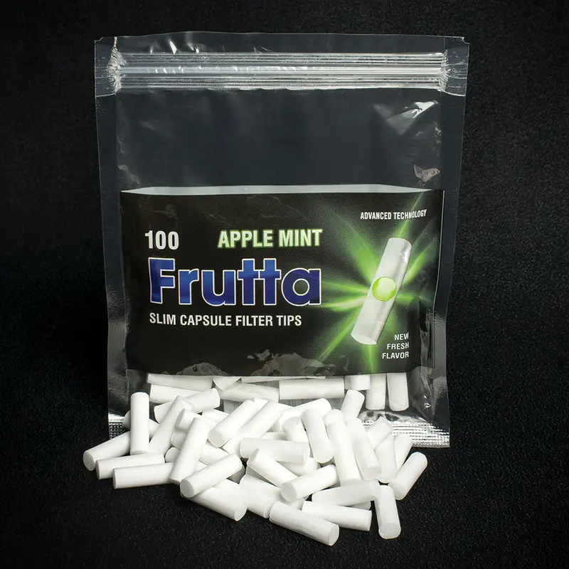 Frutta Apple Mint Capsule Filter Tips - 100 Pack 1
