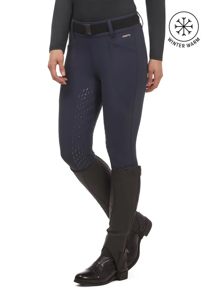 Fusion Fleece-Lined Full Leg Clinic Tight 1