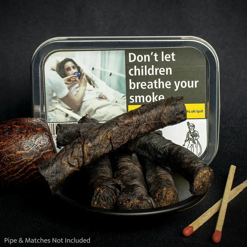 Gawith Hoggarth Black Pigtail Twist Pipe Tobacco - 50G Tin 1