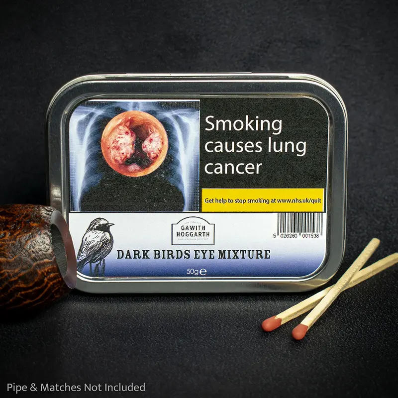 Gawith Hoggarth Dark Birds Eye Mixture Pipe Tobacco - 50G Tin 2
