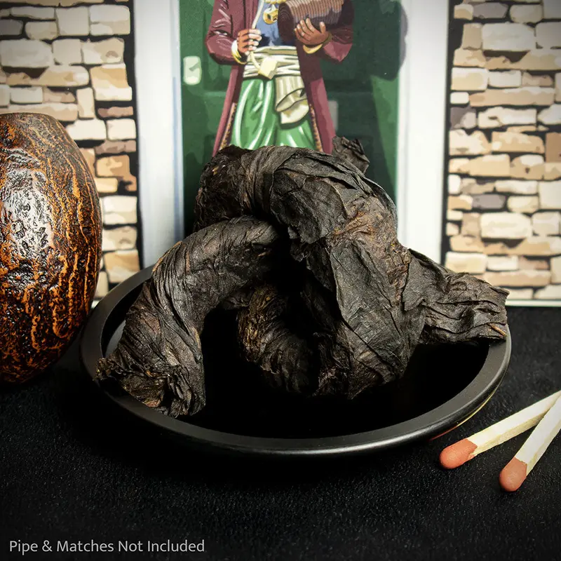 Gawith Hoggarth Hand Spun Black Pigtail Pipe/Chewing Tobacco - 25G Loose 1