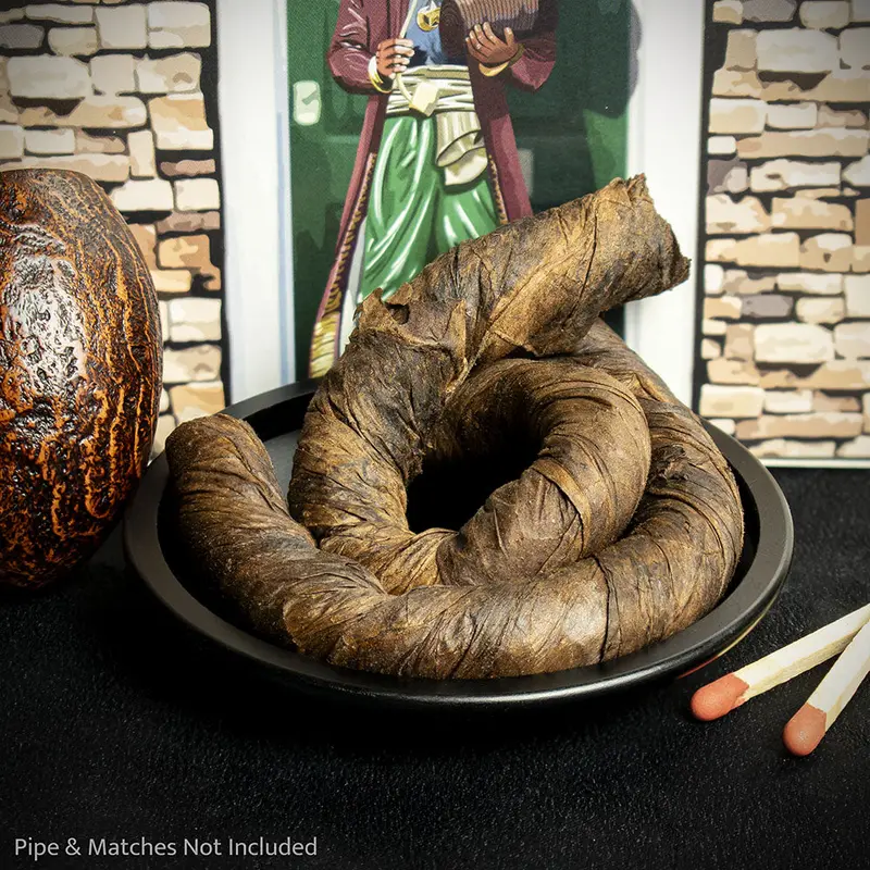 Gawith Hoggarth Hand Spun Brown Pigtail Pipe/Chewing Tobacco - 25G Loose 1