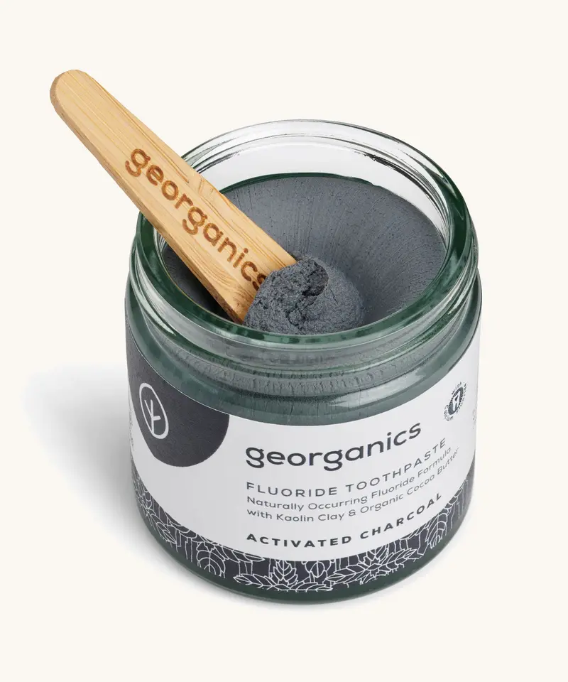 Georganics Fluoride Toothpaste - Charcoal 2