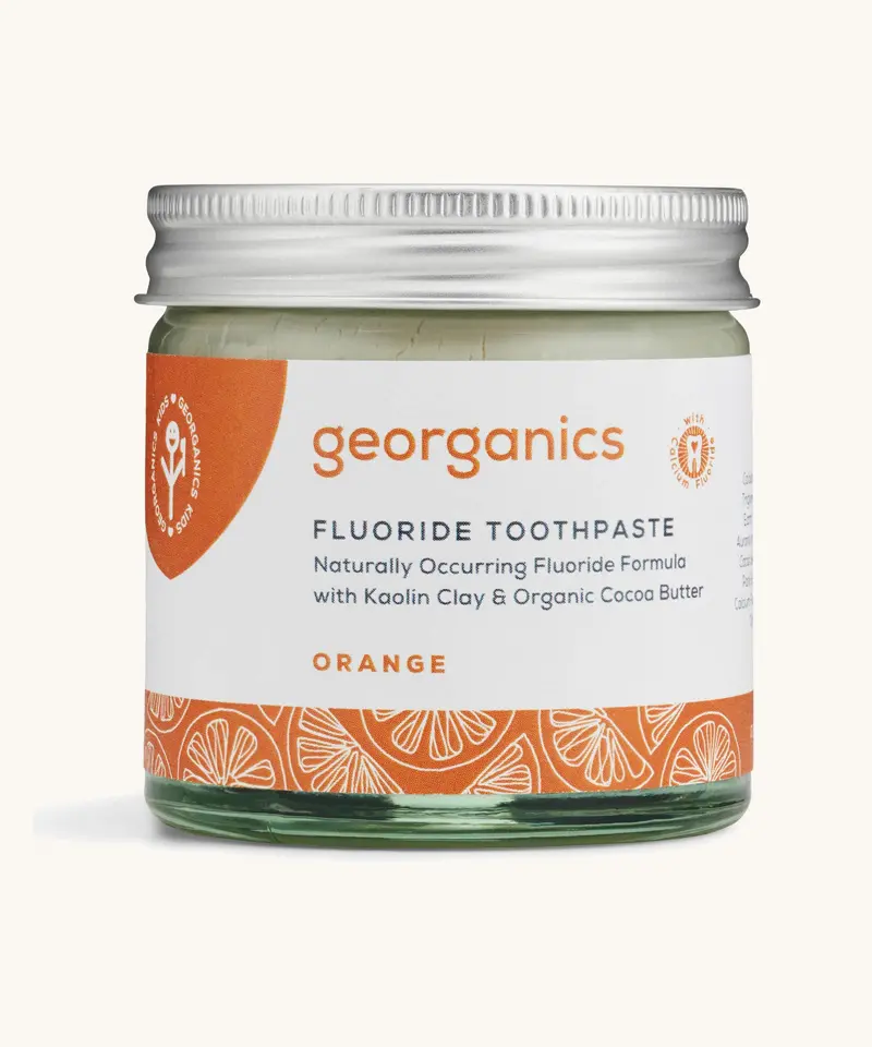 Georganics Fluoride Toothpaste - Orange 1