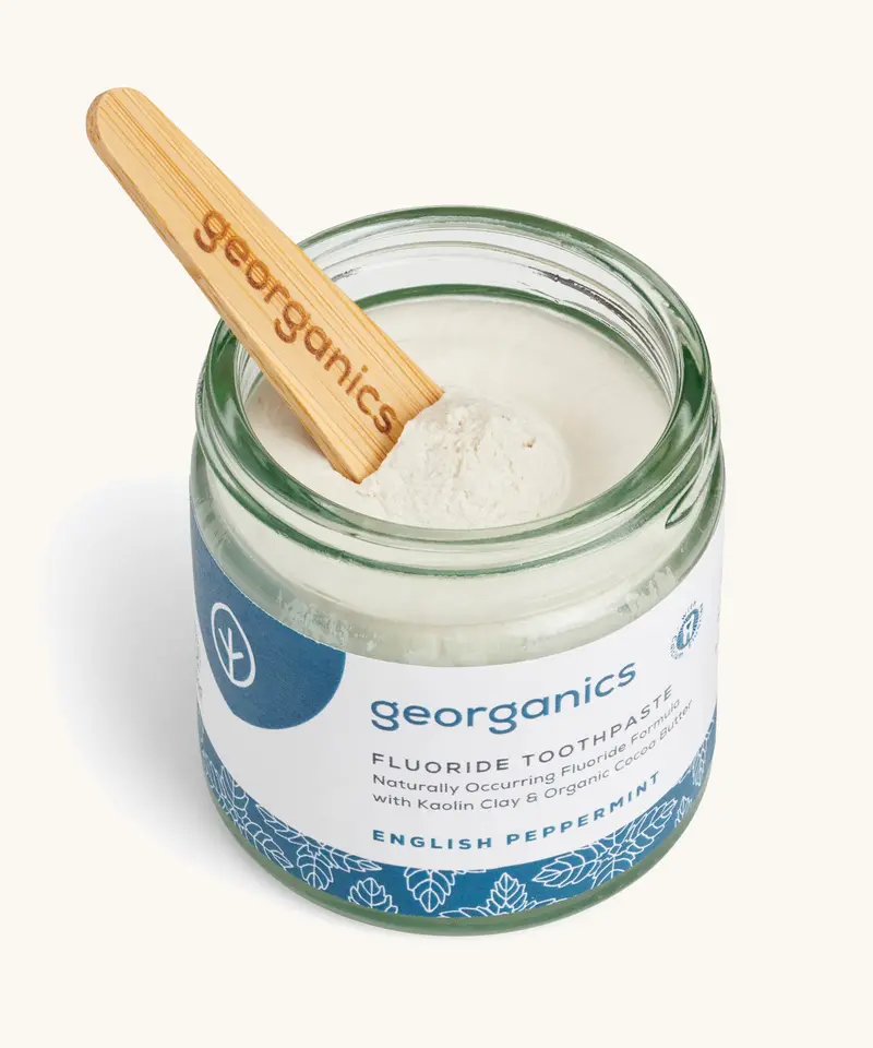 Georganics Fluoride Toothpaste - Peppermint 2