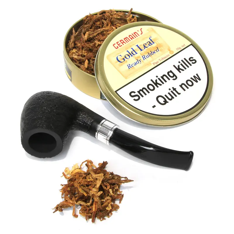 Germains Gold Leaf Ready Rubbed Pipe Tobacco - 10G Sample 1