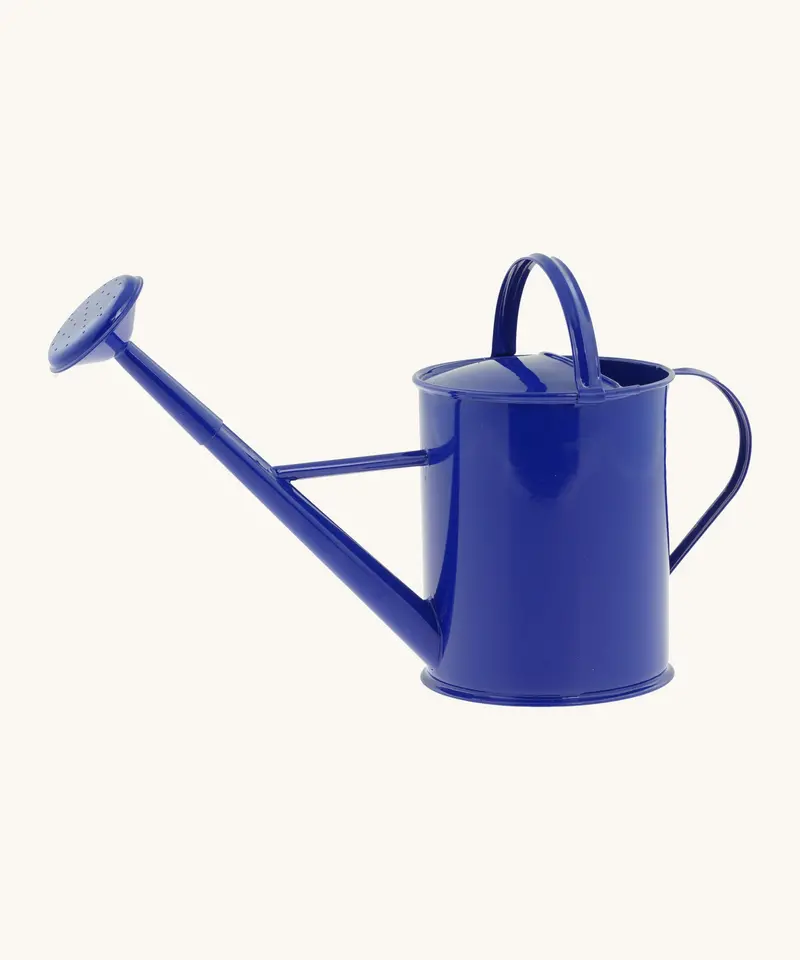 Glückskäfer 1L Metal Watering Can - Blue 1