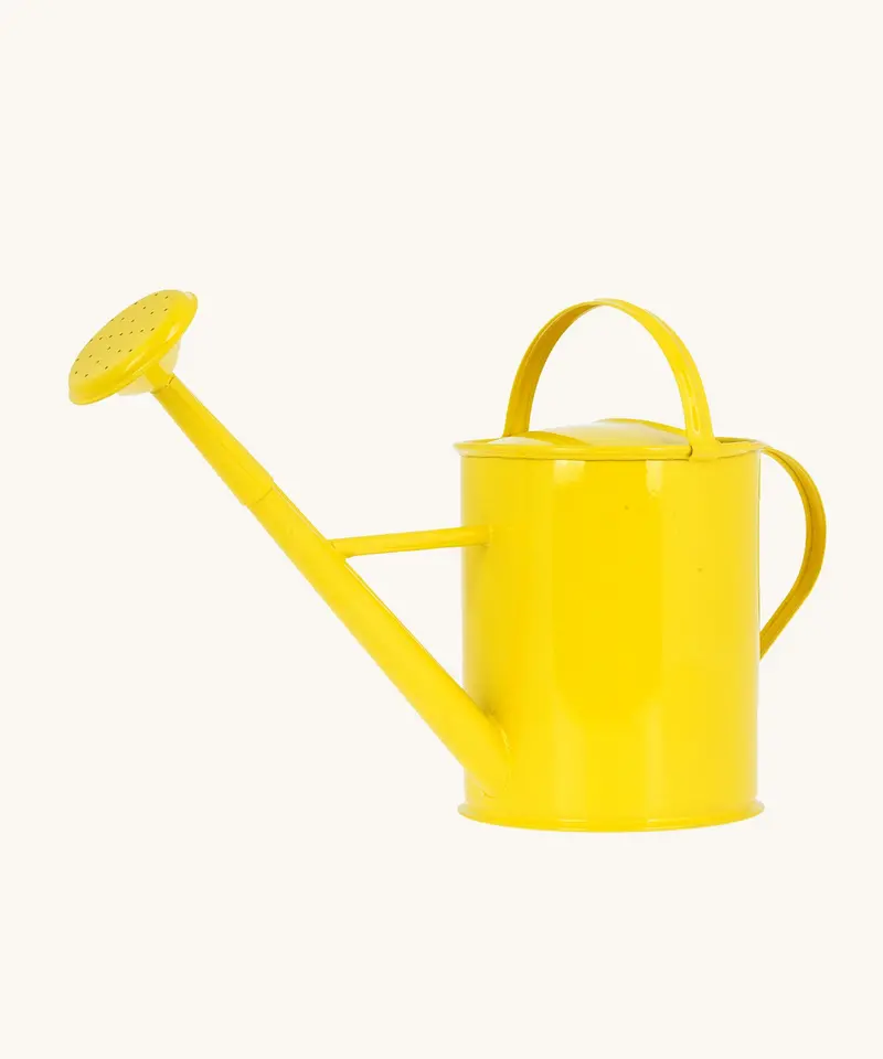Glückskäfer 1L Metal Watering Can - Yellow 1