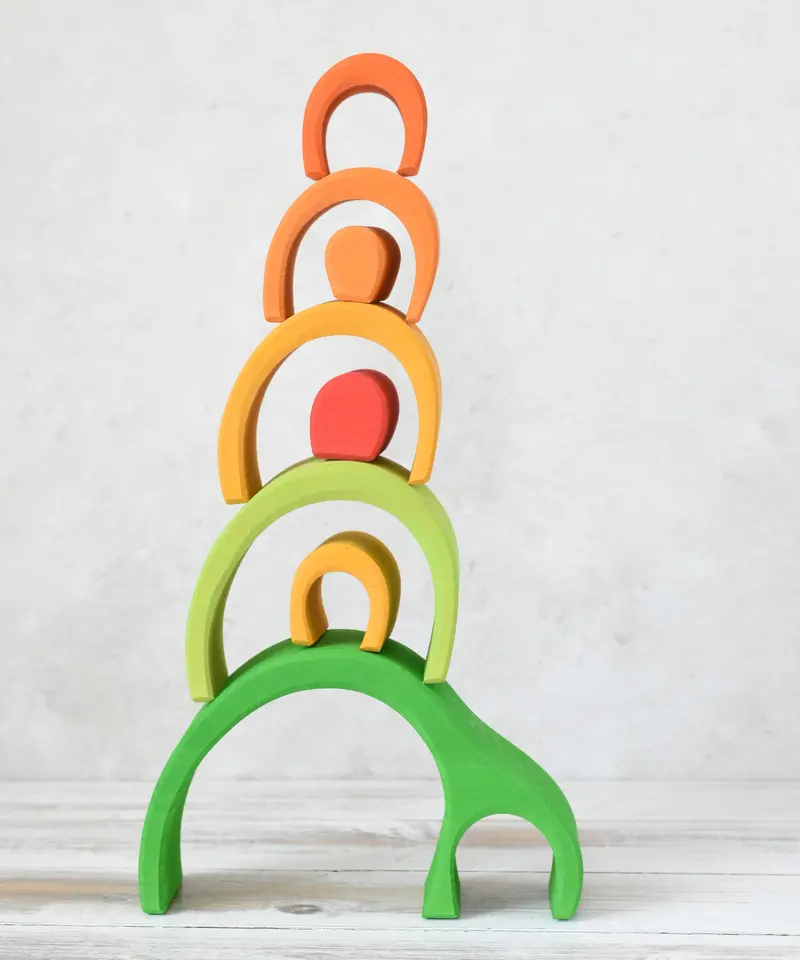 Glückskäfer Green 8 Piece Arch House 2