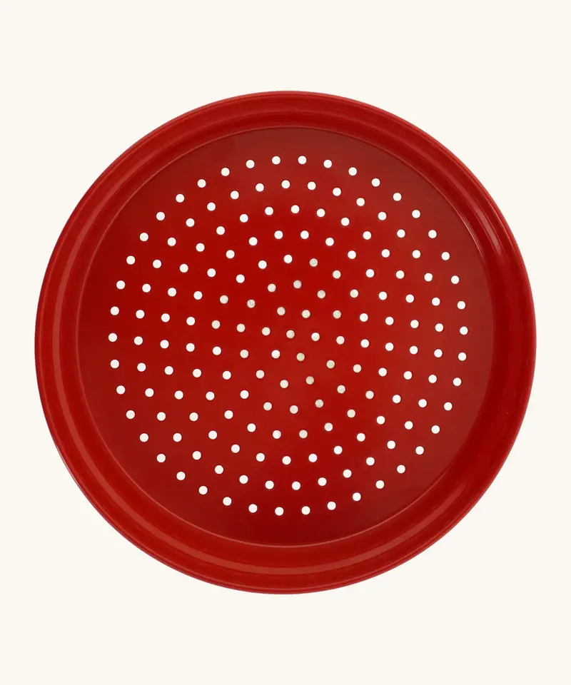 Glückskäfer Metal Sand Sieve - Red 1