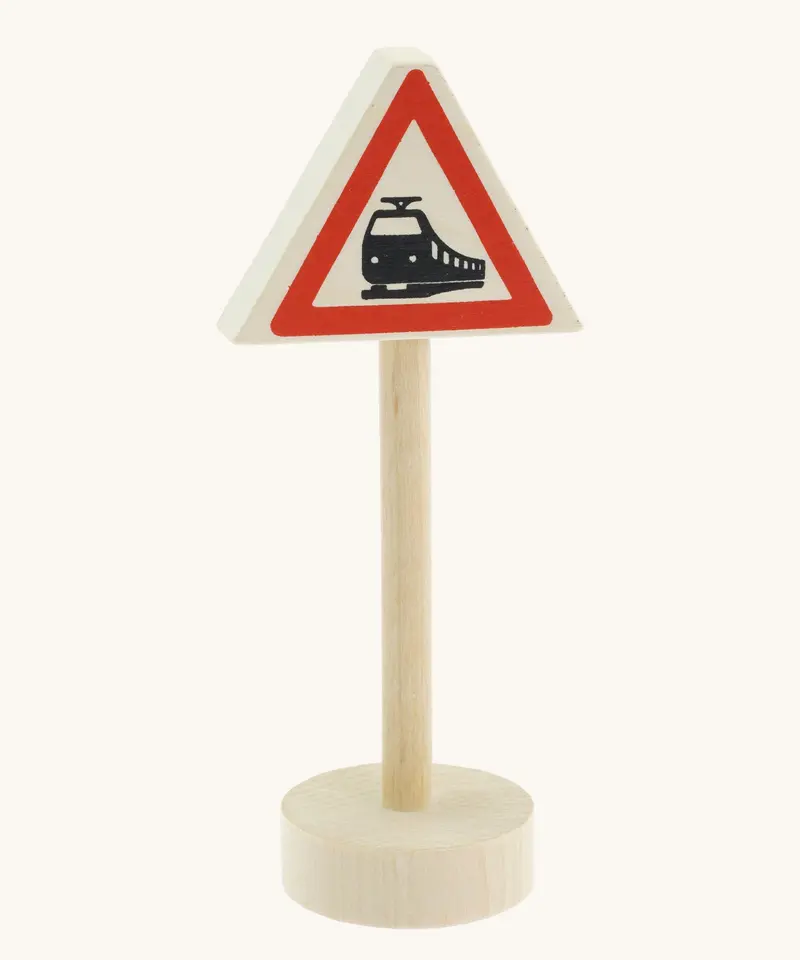 Glückskäfer Miniature Level Crossing Traffic Sign 1