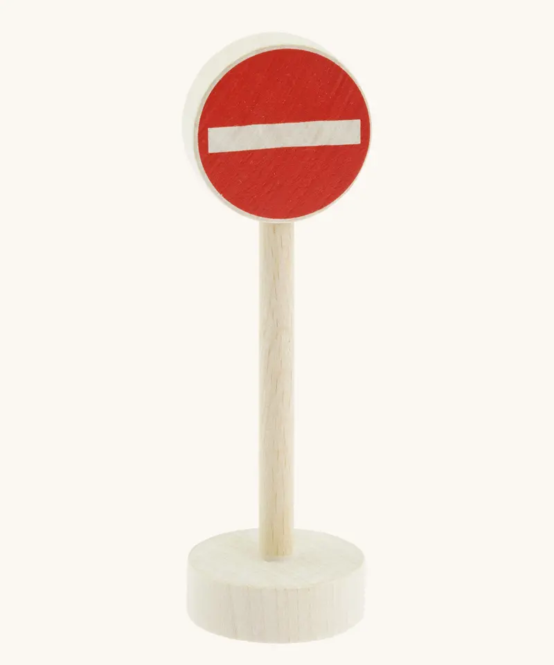 Glückskäfer Miniature No Entry Traffic Sign 1