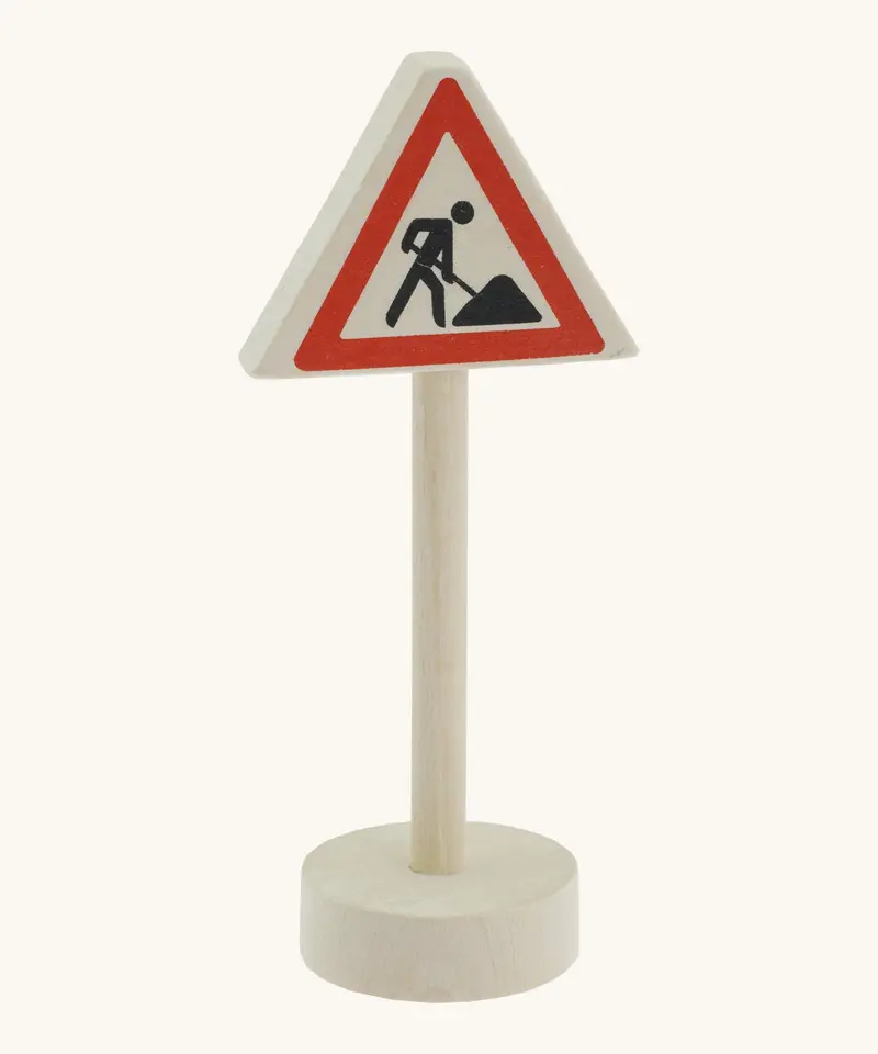 Glückskäfer Miniature Road Works Traffic Sign 1