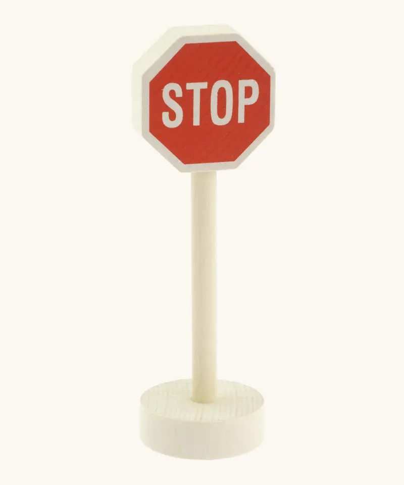 Glückskäfer Miniature Stop Traffic Sign 1