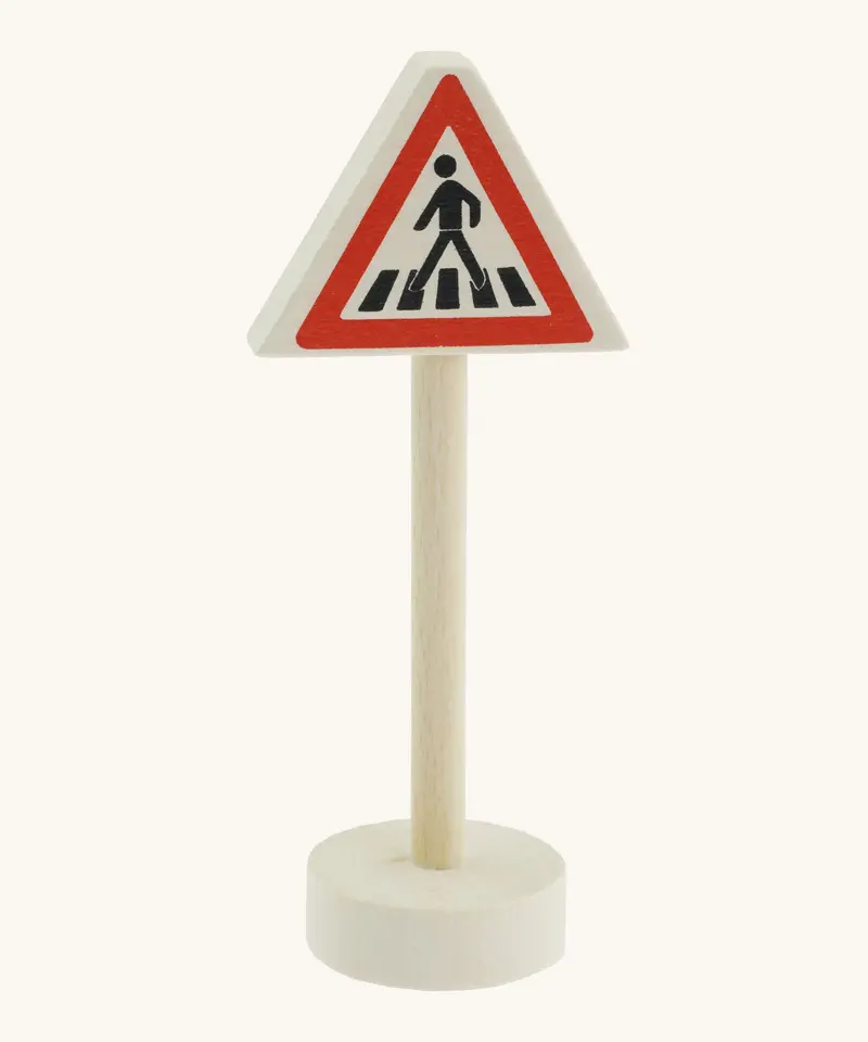 Glückskäfer Miniature Zebra Crossing Traffic Sign 1