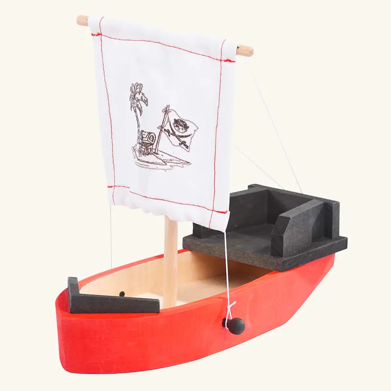 Glückskäfer Wooden Pirate Ship 1