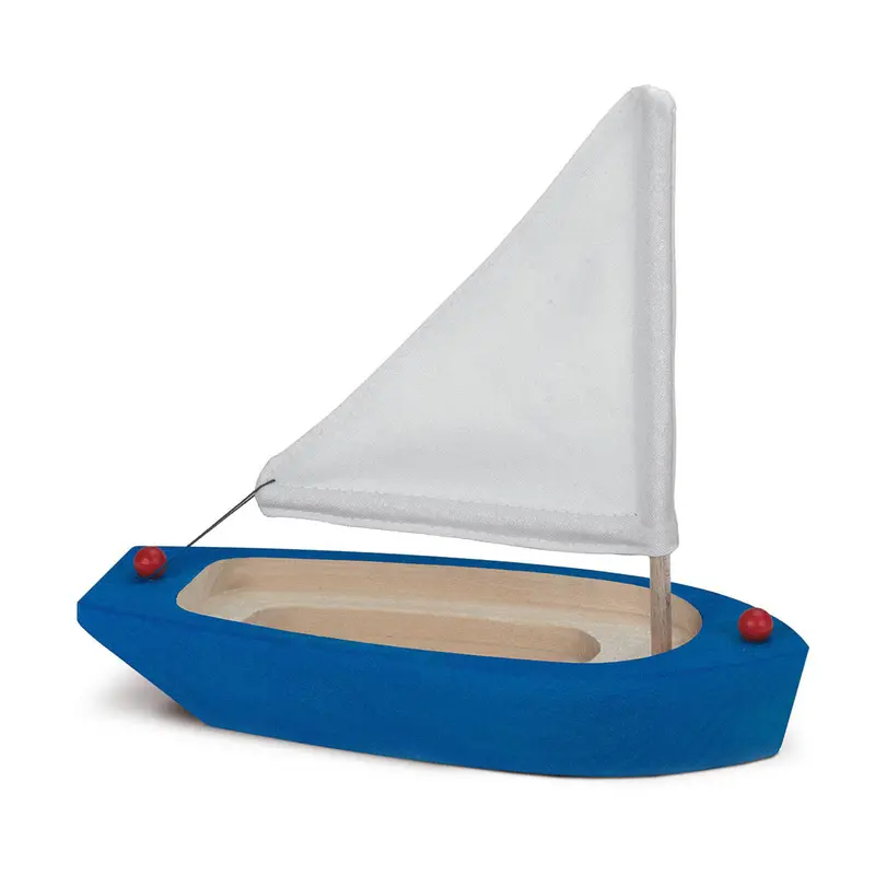 Glückskäfer Wooden Sailing Ship - Blue 1