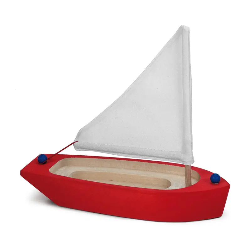 Glückskäfer Wooden Sailing Ship - Red 1