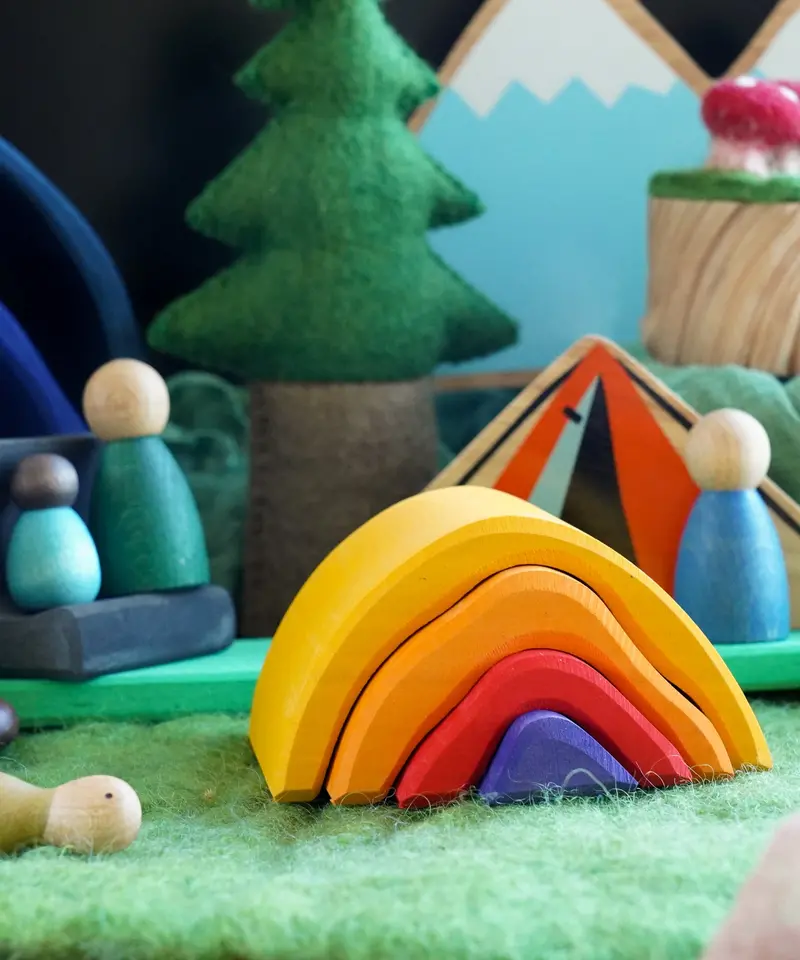 Glückskäfer Wooden Stacking Bonfire 2