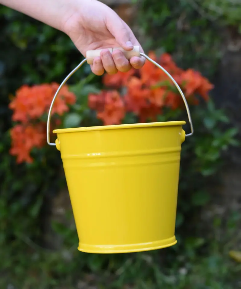 Glückskäfer Yellow Metal Bucket 2