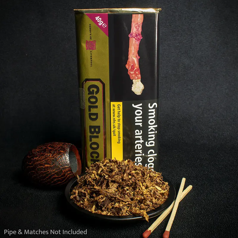 Gold Block Pipe Tobacco - 10G Sample 1